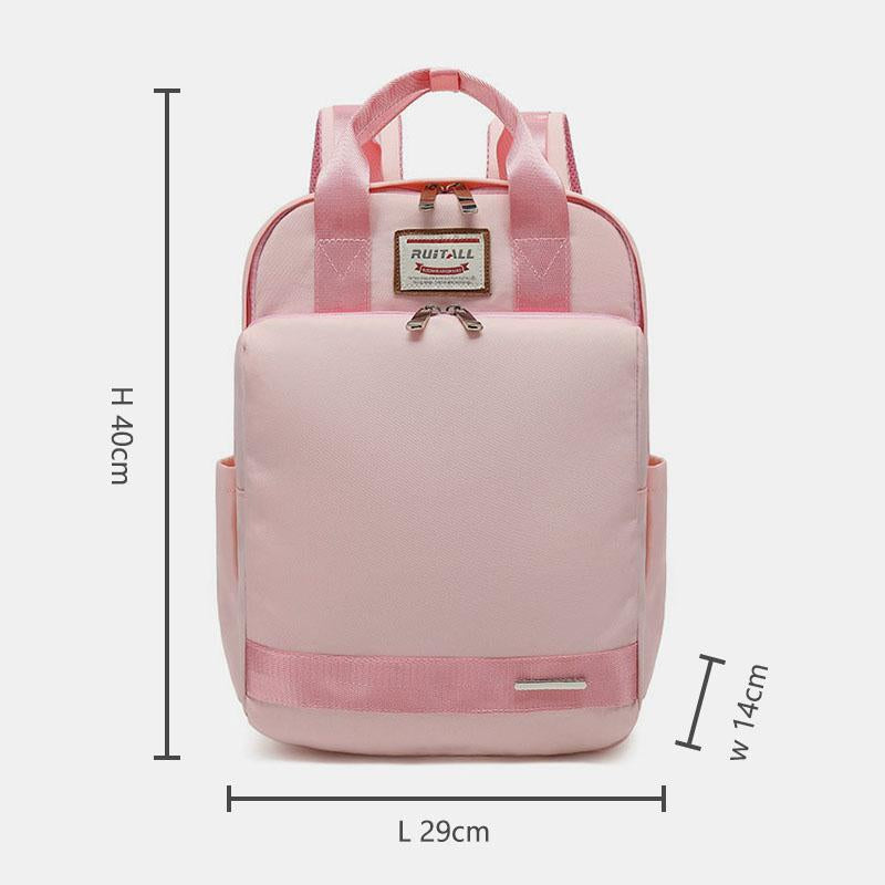 Water-Resistant Casual School Laptop Backpack