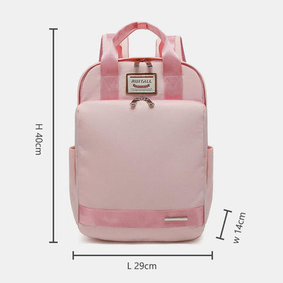 Water-Resistant Casual School Laptop Backpack