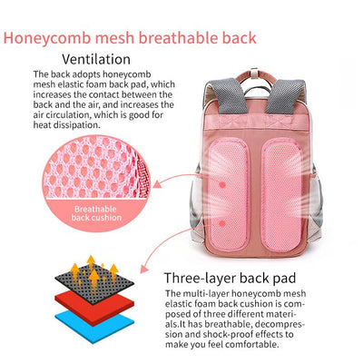 Waterproof College Vintage Travel Backpack