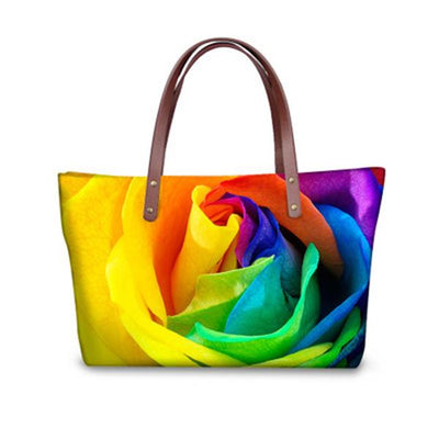 Waterproof Floral Printing Handbag