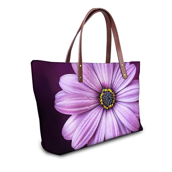 Waterproof Floral Printing Handbag