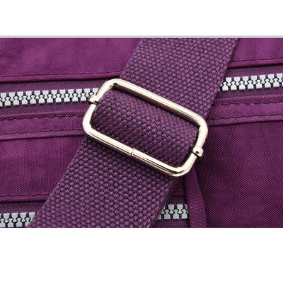 Women's Waterproof Solid Crossbody Bag
