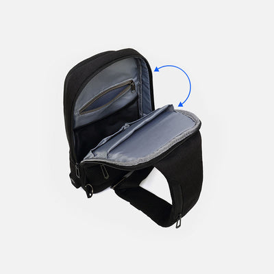 Outdoor Anti Theft Crossbody Chest Bag Mens Waterproof Sling Purse
