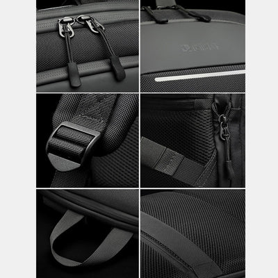 Lighiweight Expandable Laptop Backpack Anti Thefi Business Travel Notebook Bag
