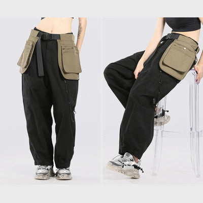 Retro Waist Bag for Women Men Functional Tool Waist Bag Apron