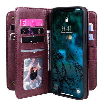 iPhone Wallet Case Lightweight Flip Case with Credit Card Holder