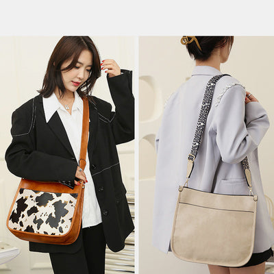 Vintage Crossbody Bag for Women Lightweight Waterproof Casual Shoulder Bag