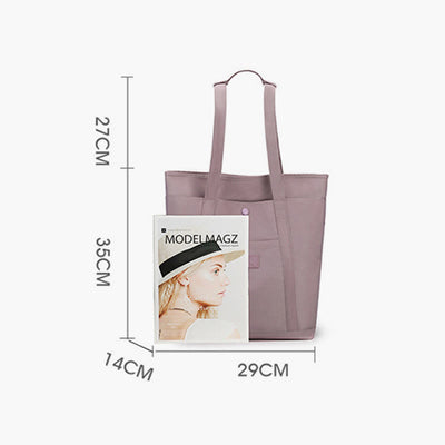 Tote Bag For Women Lightweight Waterproof Multifunctional Nylon Handbag