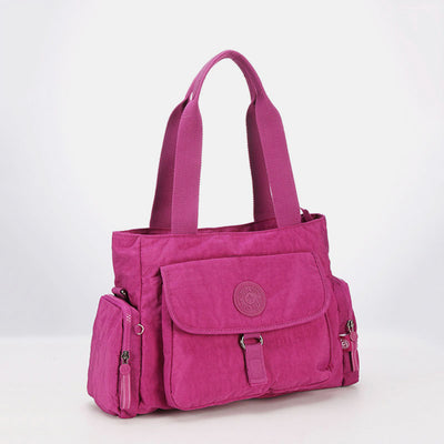 Women's Crossbody Bag Lightweight Multiple Pocket Zipper Nylon Shoulder Bag