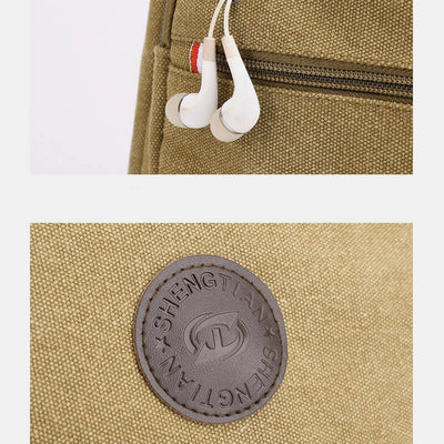 Vintage Large Capacity Canvas Messenger Bag