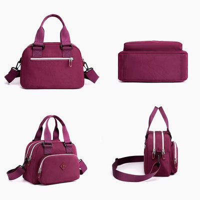 Crossbody Purse for Women Nylon Lightweight Shoulder Bag Travel Shopping Tote