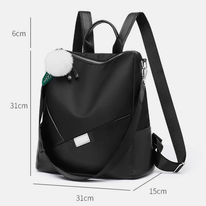 Small Backpack Purse for Women Waterproof Shoulder Bag Handbag Travel Rucksack