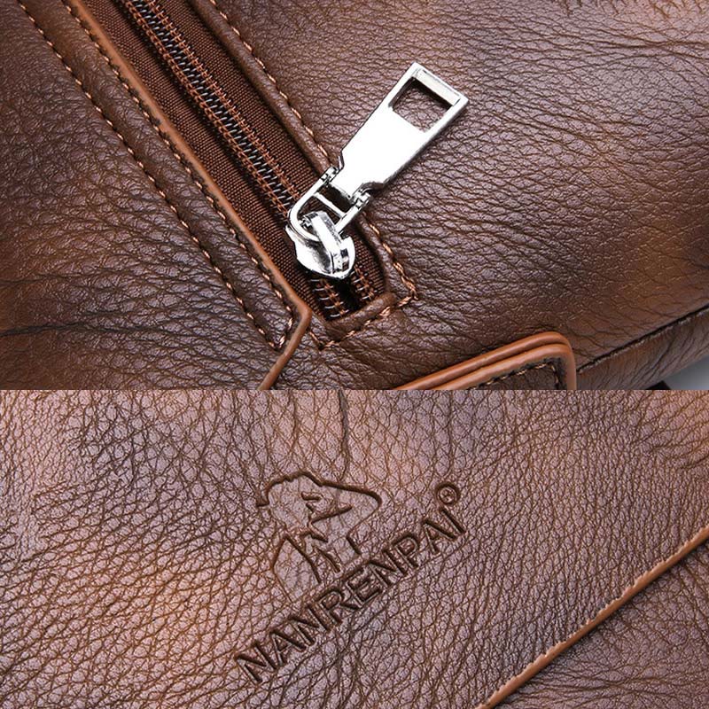 Messenger Bag For Men Business Gentlemen Style Crossbody Bag