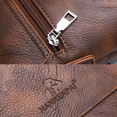 Messenger Bag For Men Business Gentlemen Style Crossbody Bag