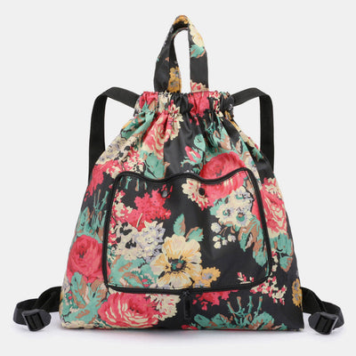 Multifunctional Foldable Backpack With Lanyard