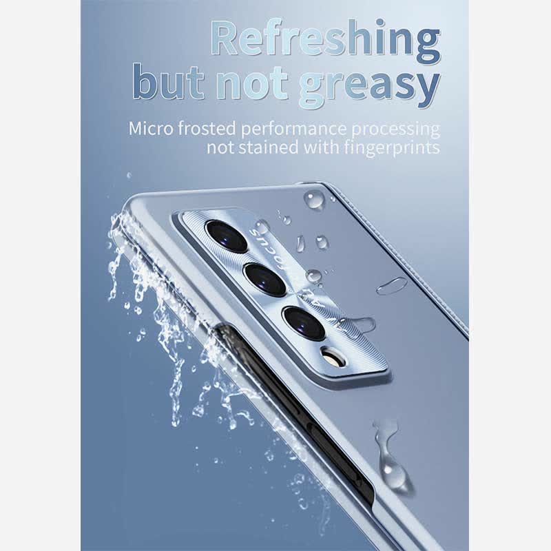 Magnetic Hinge Protection Phone Case for Galaxy Z Fold 3/4/5/6 with S Pen Holder