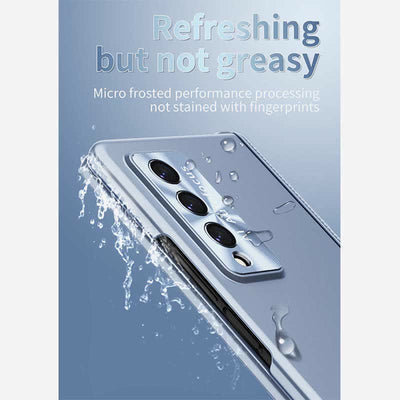 Magnetic Hinge Protection Phone Case for Galaxy Z Fold 3/4/5/6 with S Pen Holder