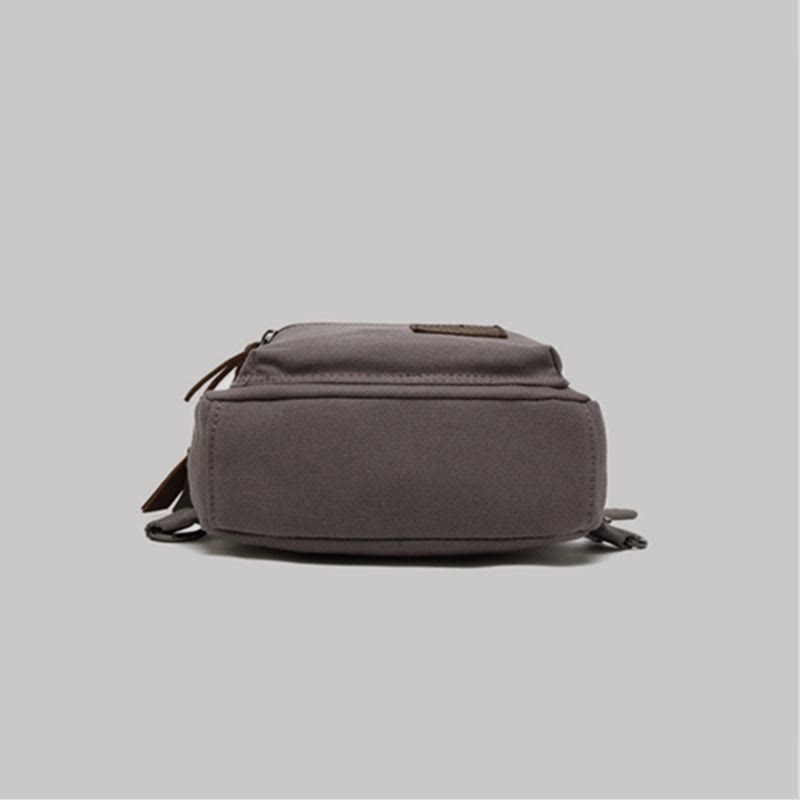 Sling Bag For Men Canvas Retro Sports Crossbody Chese Bag