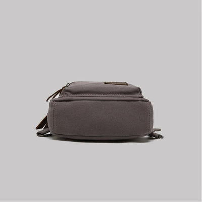 Sling Bag For Men Canvas Retro Sports Crossbody Chese Bag