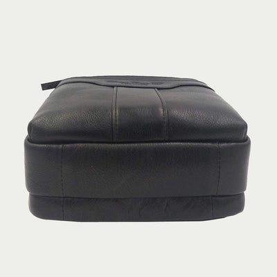 Messenger Bag For Men Three Styles Pockets Leather Crossbody Bag
