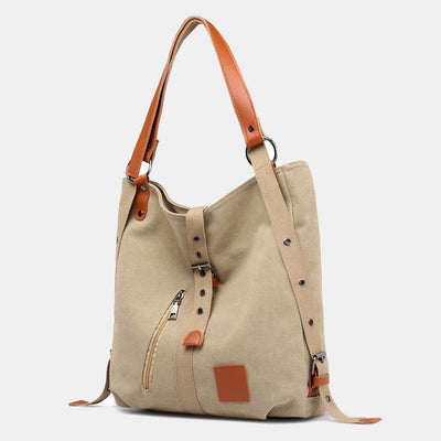 Large Capacity Multifunctional Retro Tote Bag