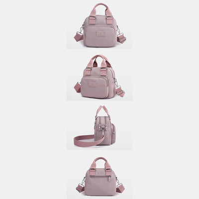 Crossbody Bag for Women Water Resistant Large Shoulder Purse Top-Handle Satchel