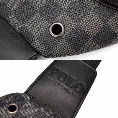 Men Outdoor Casual Travel Hiking Crossbody Chest Sling Bag One-Shoulder Strap