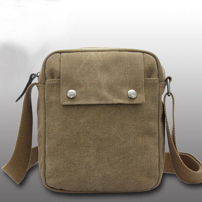 Multifunctional Waterproof Canvas Crossbody Bag