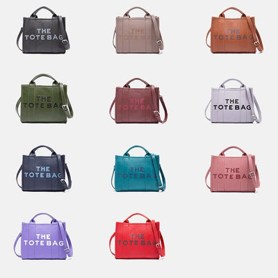 Tote Bag For Women Pu Leather Large Capacity Casual Handbag