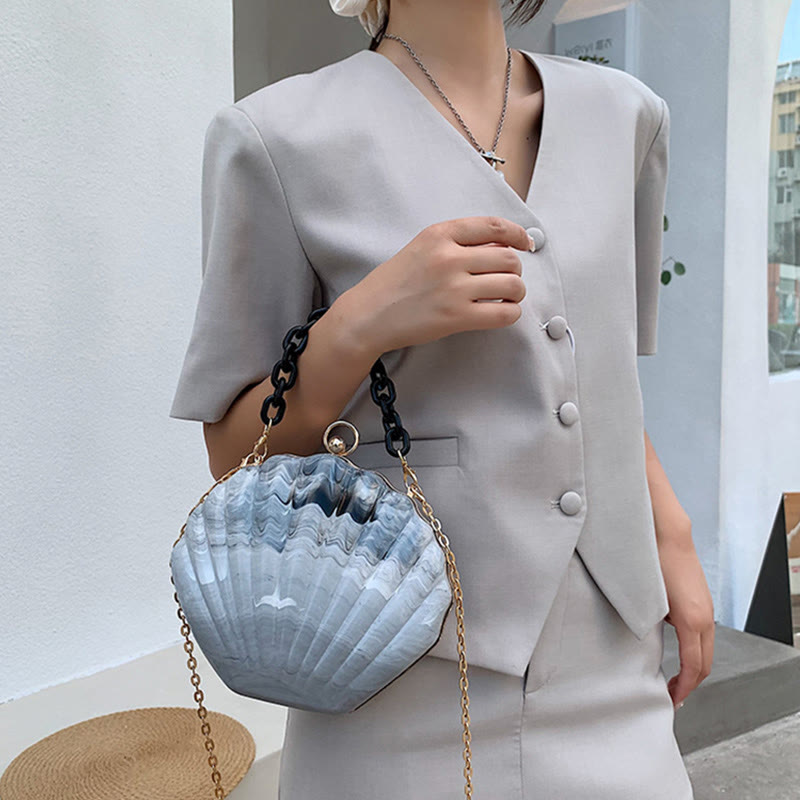Crossbody Bag For Women Light Color Lovely Acrylic Chain Bag