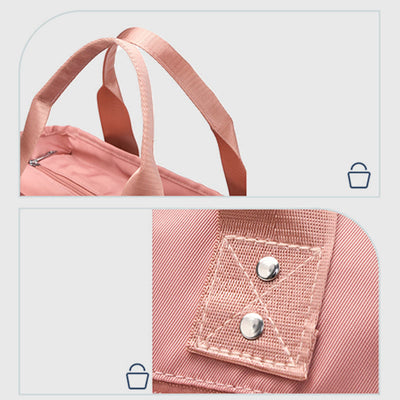 Tote For Outdoor Picnic Portable Multifunctional Waterproof Nylon Lunch Bag