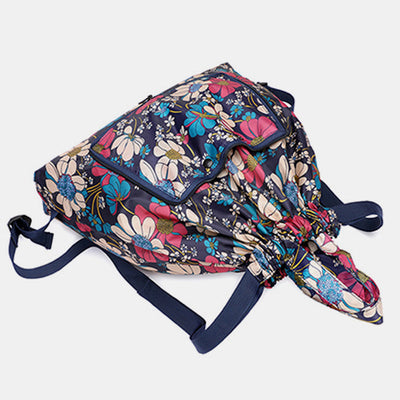 Multifunctional Foldable Backpack With Lanyard