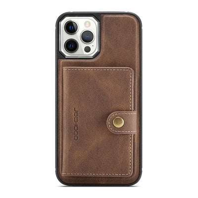 Leather Wallet Case Removable Card Holder Kickstand for iPhone 13 Pro Max Multi Model Optionals