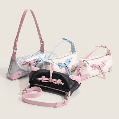 Shoulder Bag For Women Light Color Vegan Leather Daily Purse