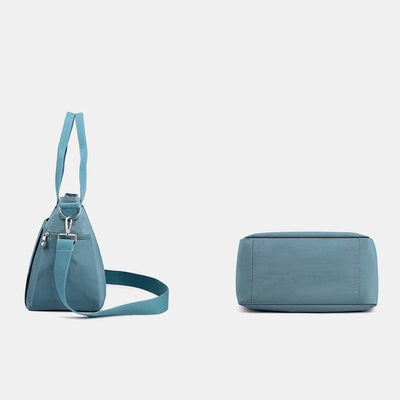 Women Lightweight Waterproof Handbag Multi-Pocket Crossbody Shoulder Bag Purses