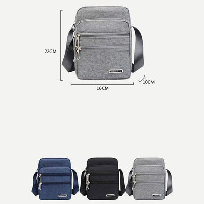 Crossbody Bag for Men Travel Passport Cellphone Wallet Bag Small Pouch