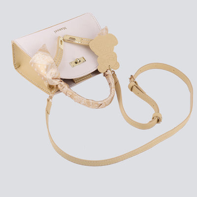 DIY Handbag For Women Retro With Silk Scarf Crossbody Bag