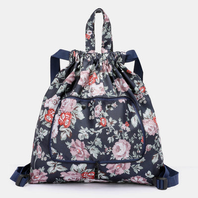 Multifunctional Foldable Backpack With Lanyard