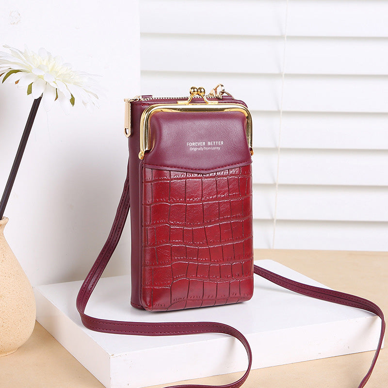 Small Crossbody Cell Phone Purse for Women Mini Shoulder Bag Wallet