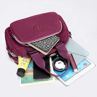 Crossbody Purse for Women Nylon Lightweight Shoulder Bag Travel Shopping Tote