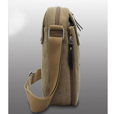 Multifunctional Waterproof Canvas Crossbody Bag