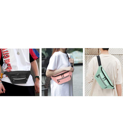 Reflective Waist Packs for Men & Women Lightweight Chest Bag