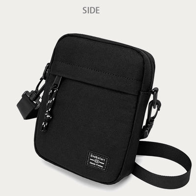 Oxford Phone Bag For Men Lightweight Solid Color Crossbody Bag