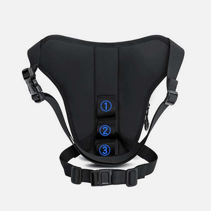 Drop Leg Bag for Men Women Hard Shell Motorcycle Waist Pack