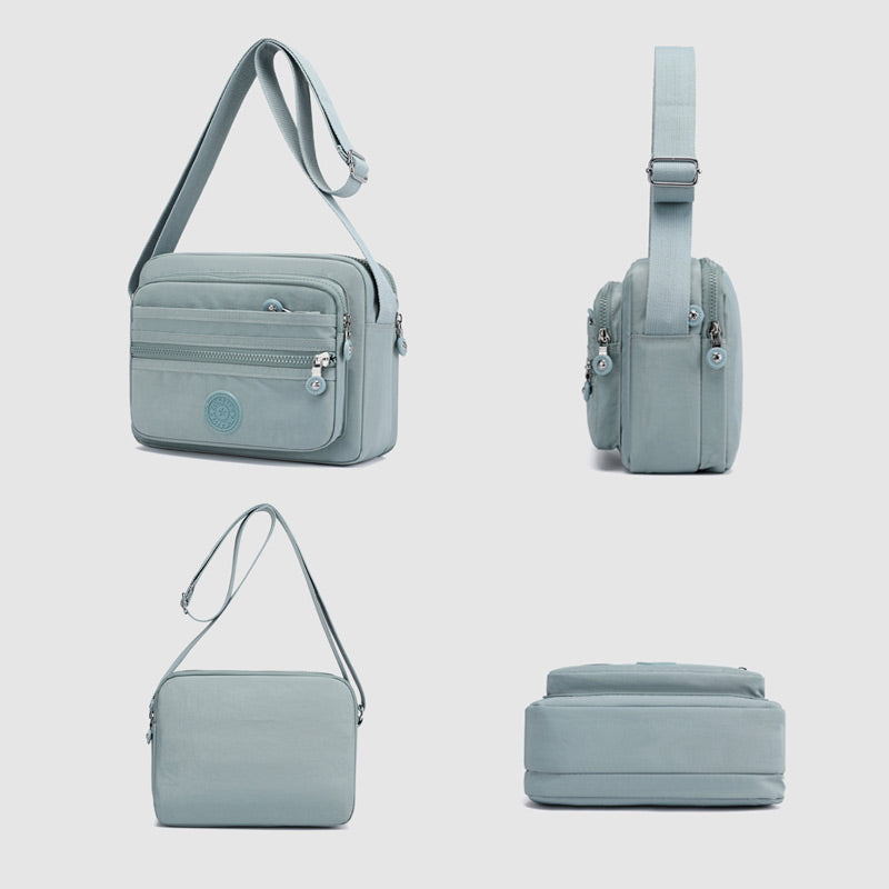 Multi-Pocket Lightly Design Casual Crossbody Bag