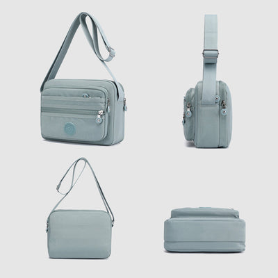 Multi-Pocket Lightly Design Casual Crossbody Bag