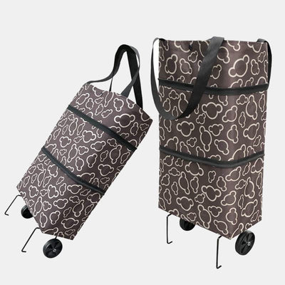 Large Capacity Expandable Foldable Trolley Bag