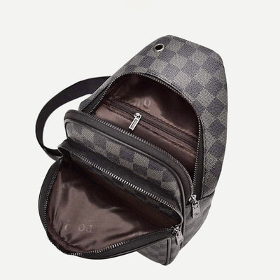 Men Outdoor Casual Travel Hiking Crossbody Chest Sling Bag One-Shoulder Strap