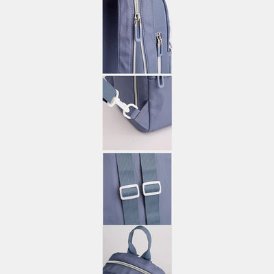 3 Way Use Functional Sling Bag Backpack for Women Lightweight Waterproof