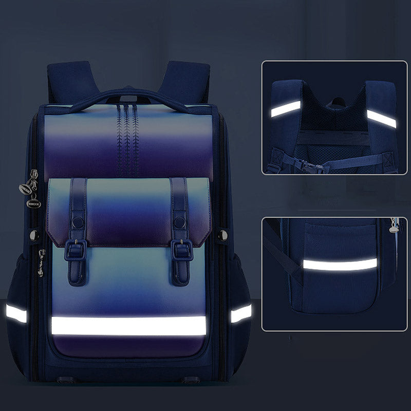Lightweight School Backpack for Girls Boys Elementary Reflectance School Bags